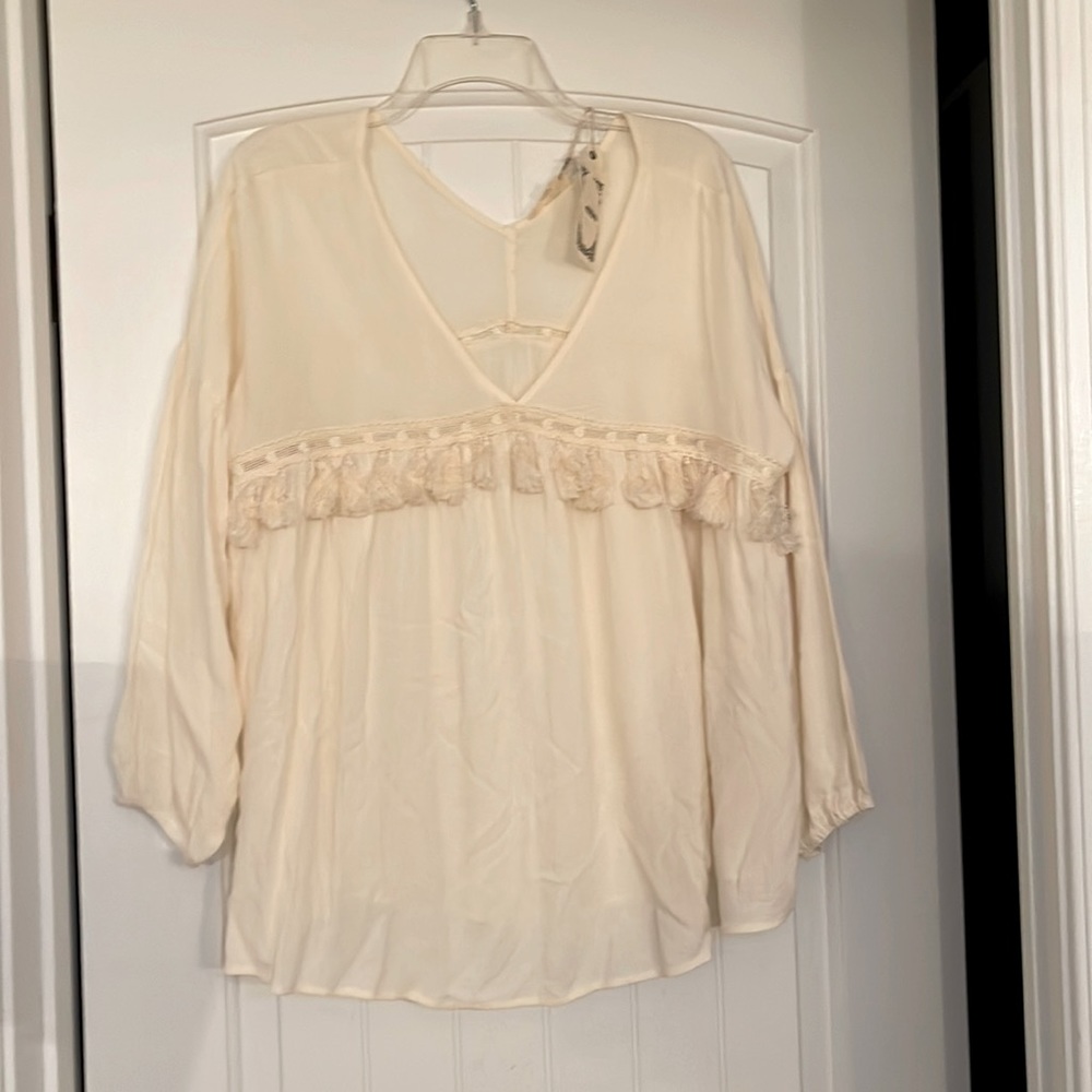 Boho tassel top